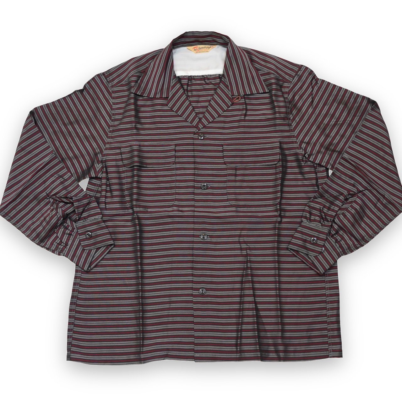 #568 1950 Rayon Acetate L/S Shirt