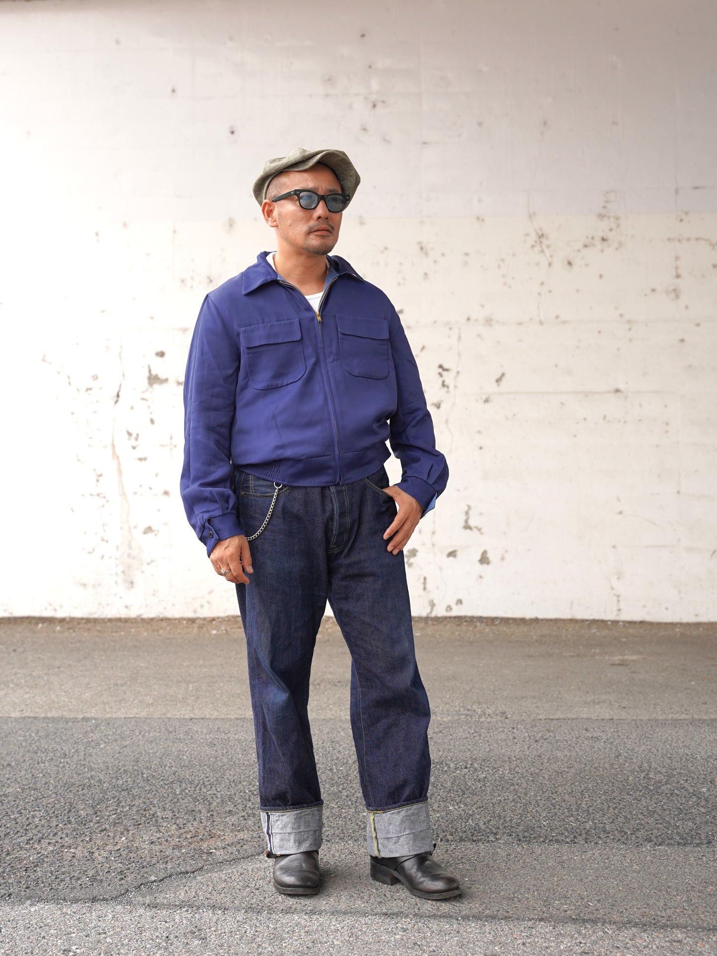 #250401 1950s Reversible Blouson