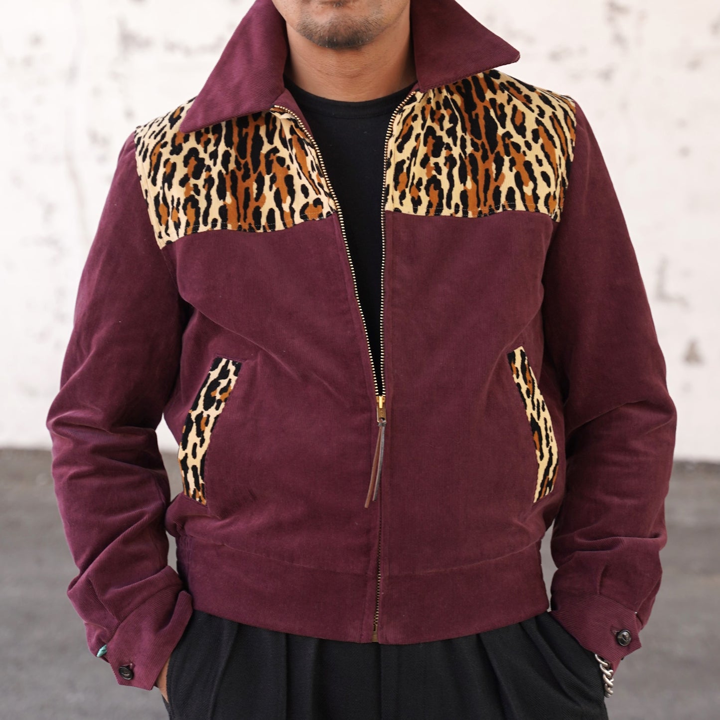 #240409 1950s Corduroy Blouson