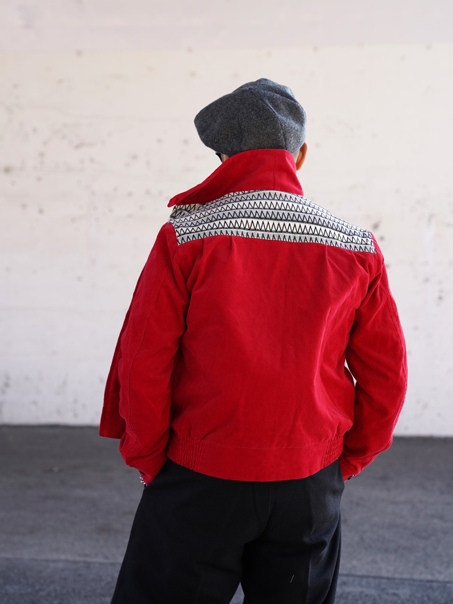 #240409 1950s Corduroy Blouson