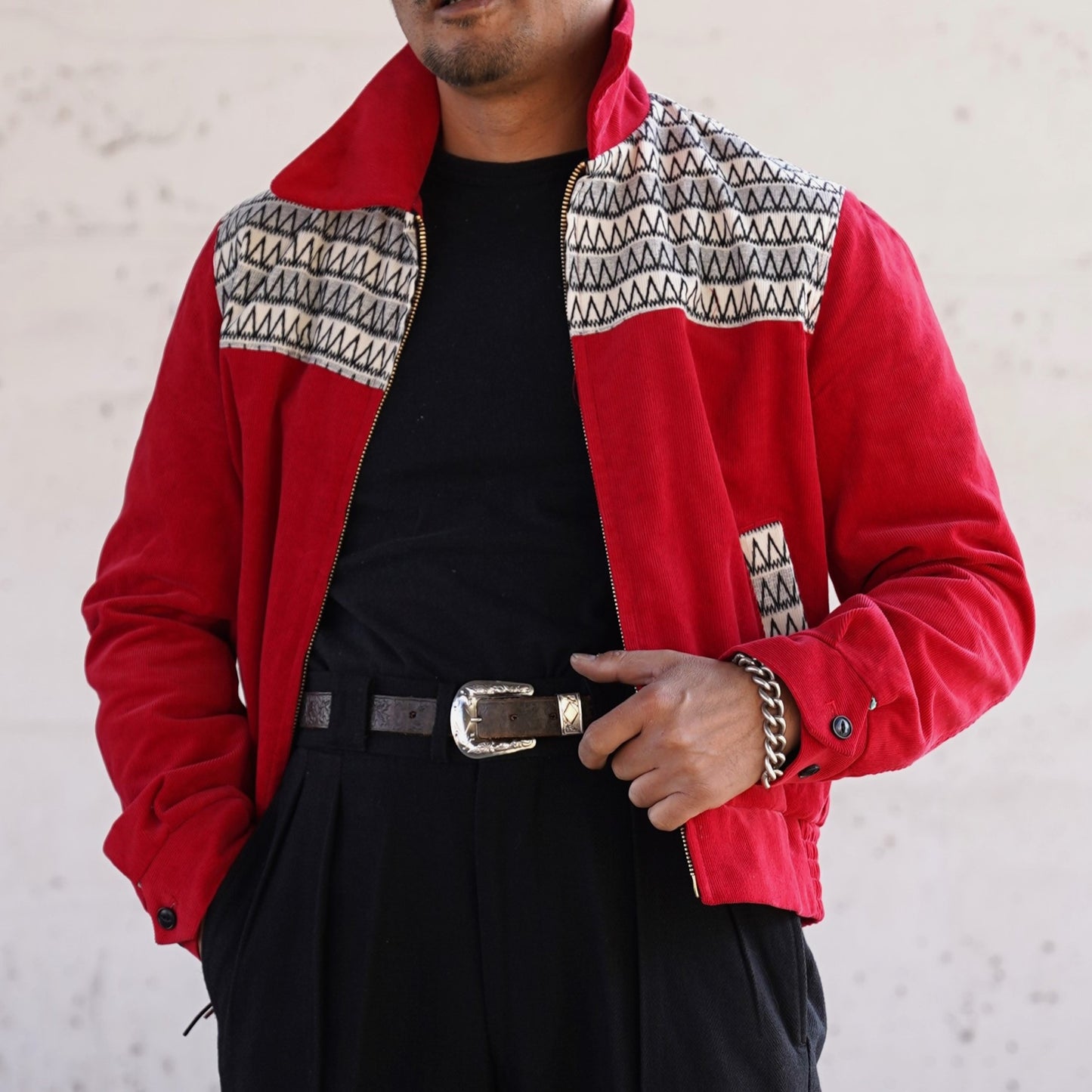 #240409 1950s Corduroy Blouson