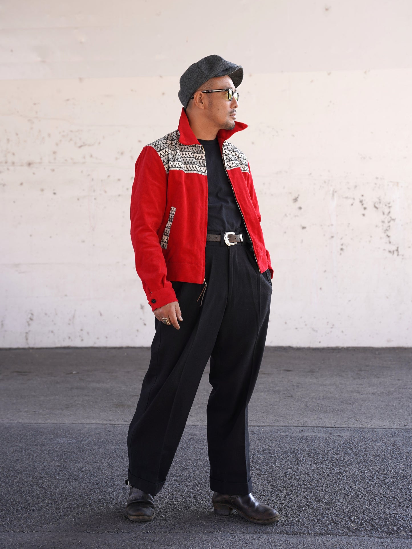 #240409 1950s Corduroy Blouson