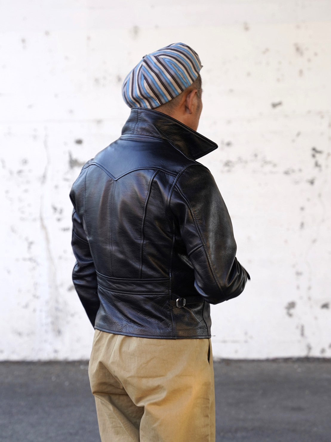 #512 1940 Horse Leather Motorcycle Jacket