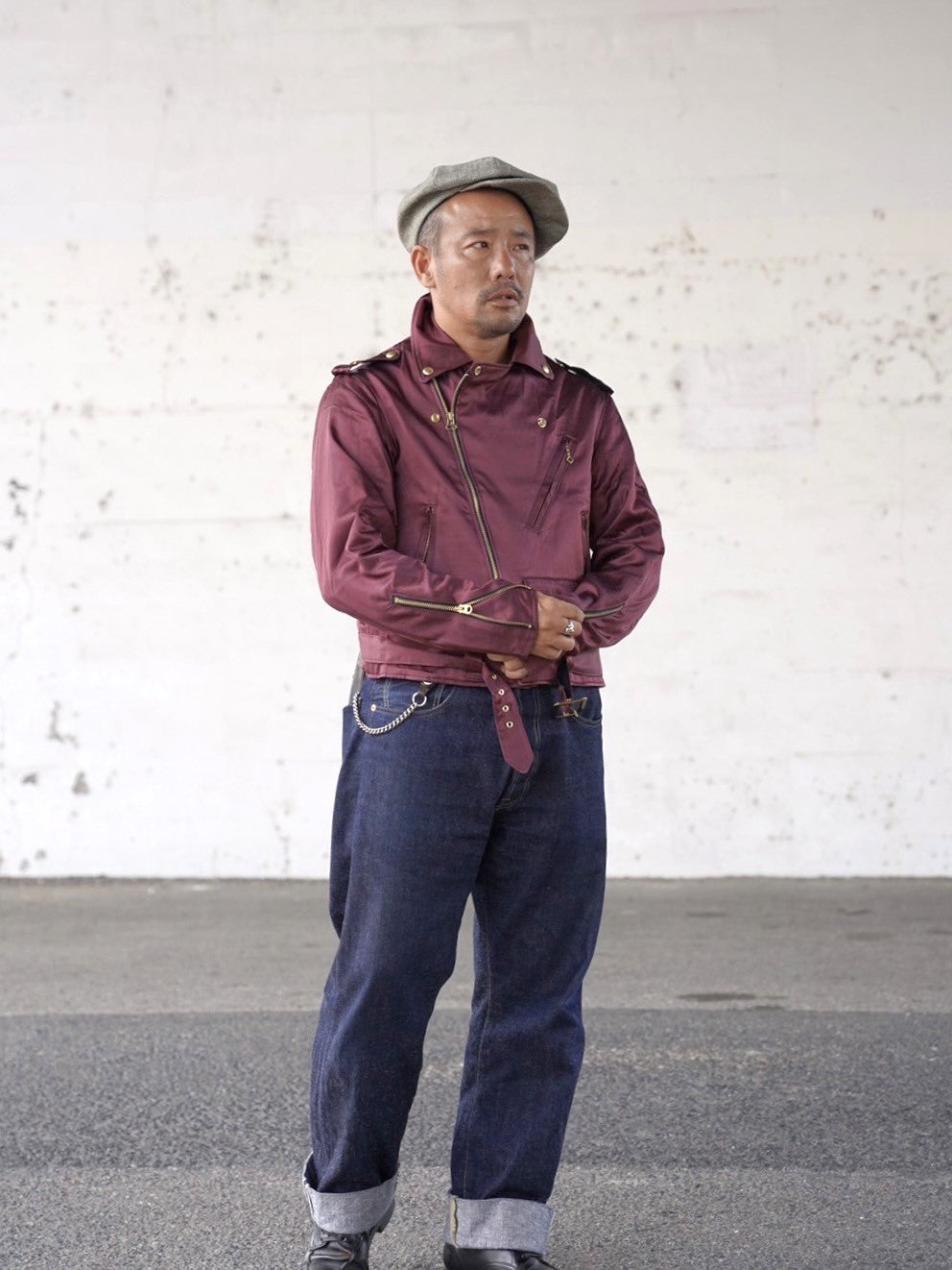 #525 1953 Durable Rayon Jacket