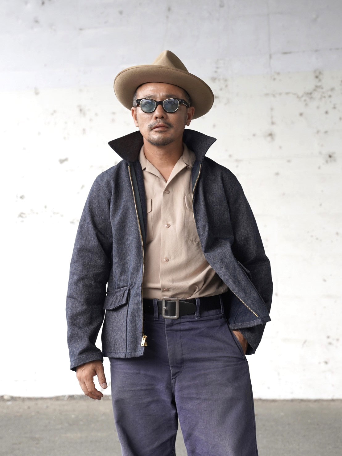 #529 1940 Chambray Jacket