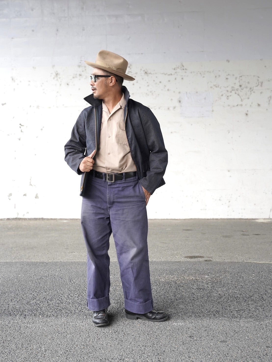 #529 1940 Chambray Jacket