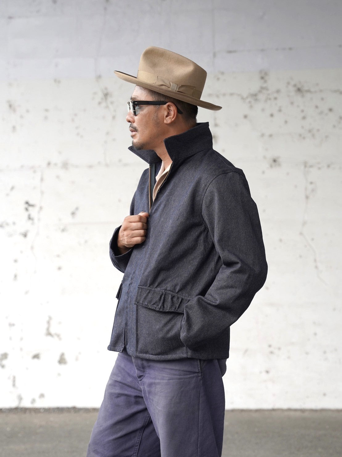 #529 1940 Chambray Jacket