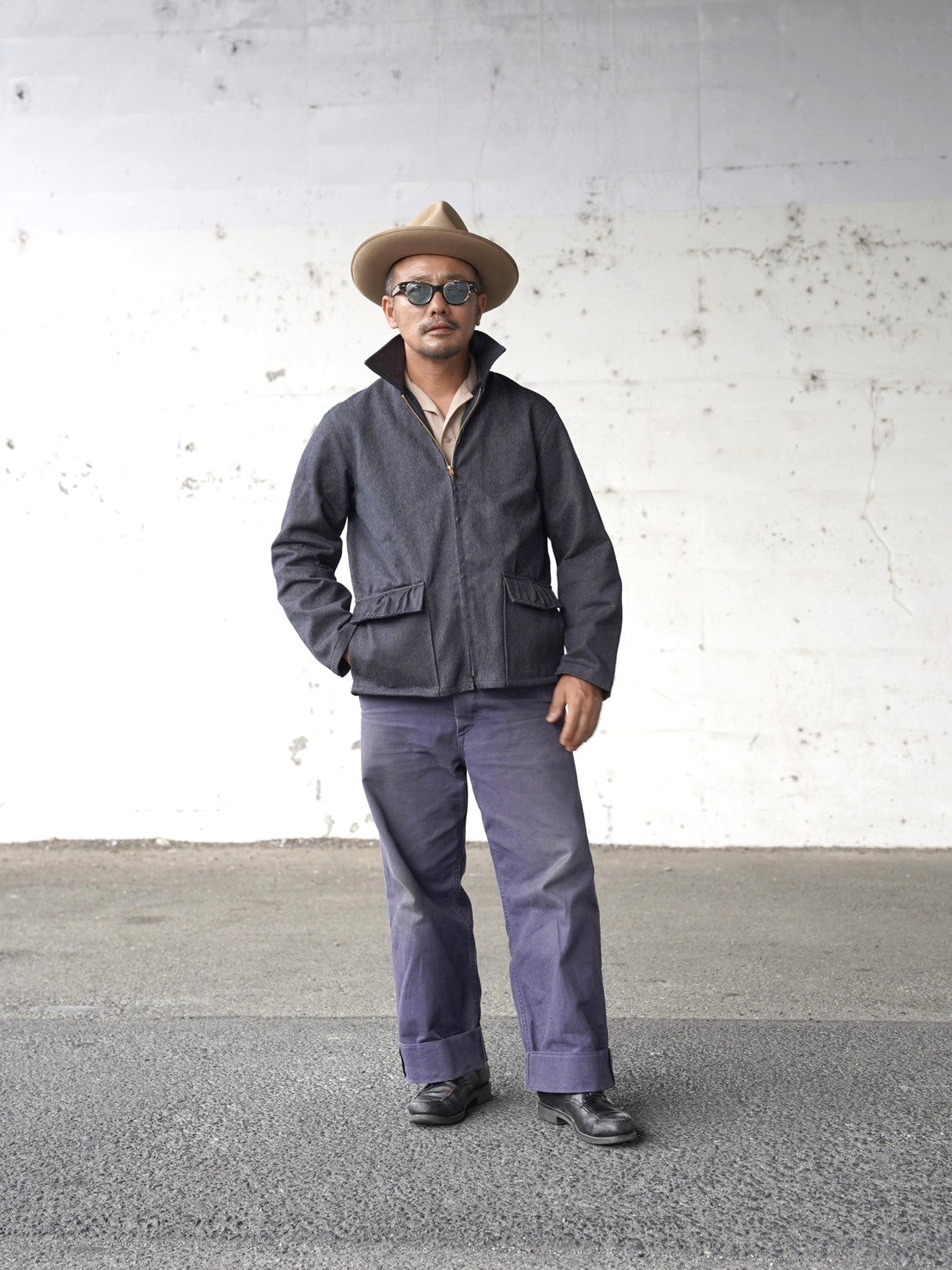 #529 1940 Chambray Jacket