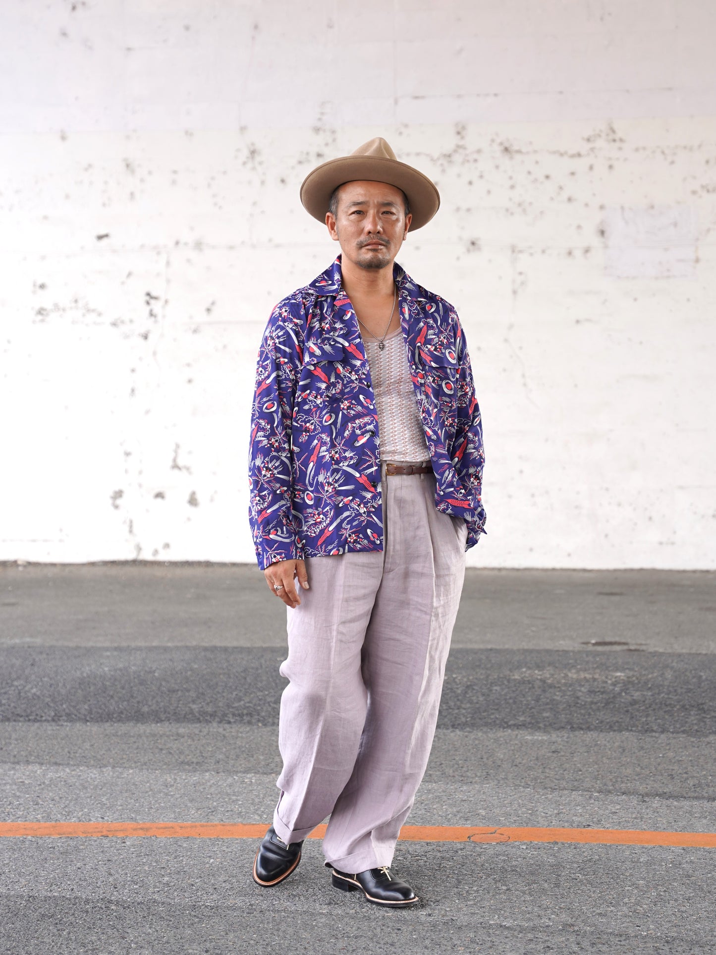 #539 1950s L/S Shirt