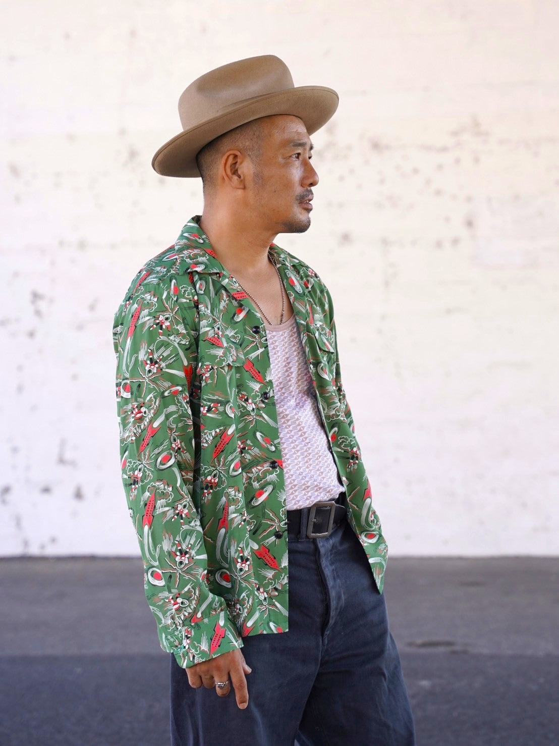 #539 1950s L/S Shirt