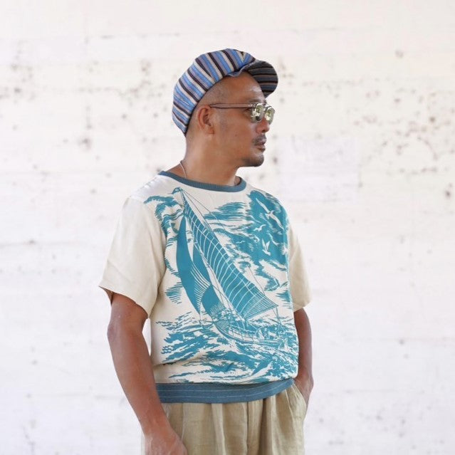 #546 1940s Pullover S/S Shirt