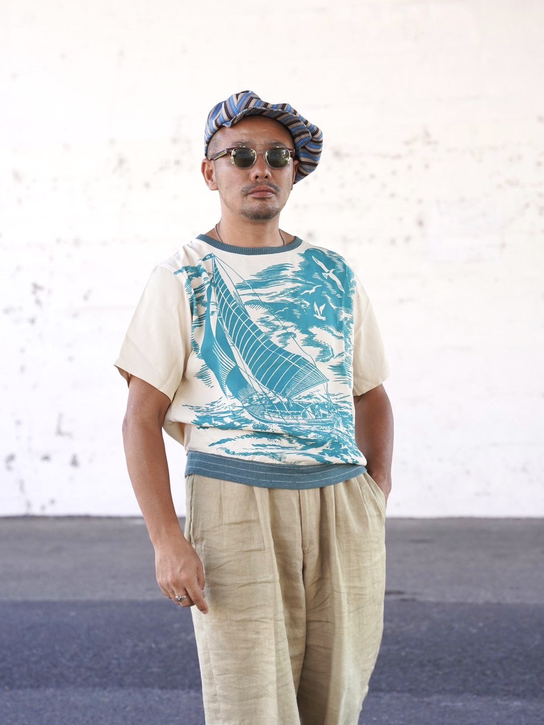 #546 1940s Pullover S/S Shirt