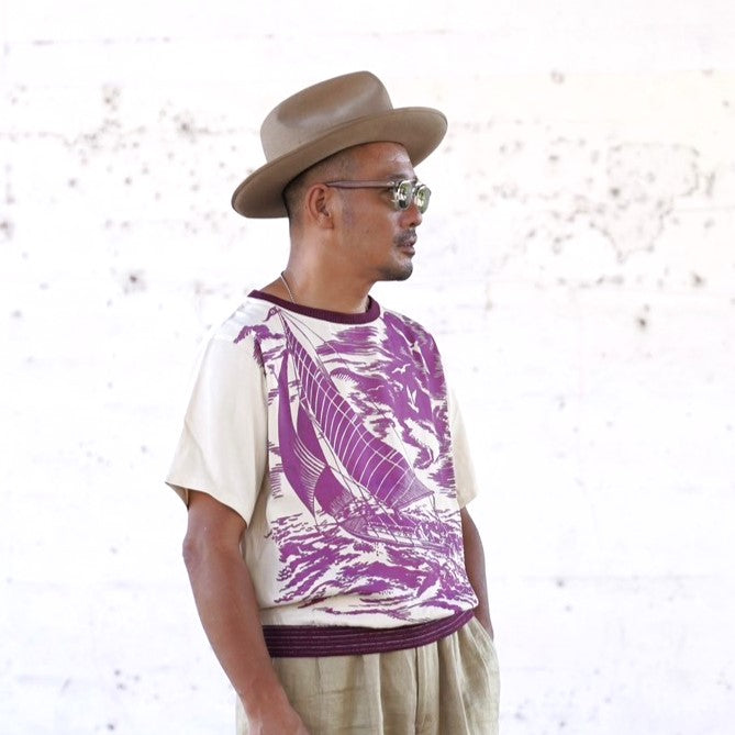 #546 1940s Pullover S/S Shirt