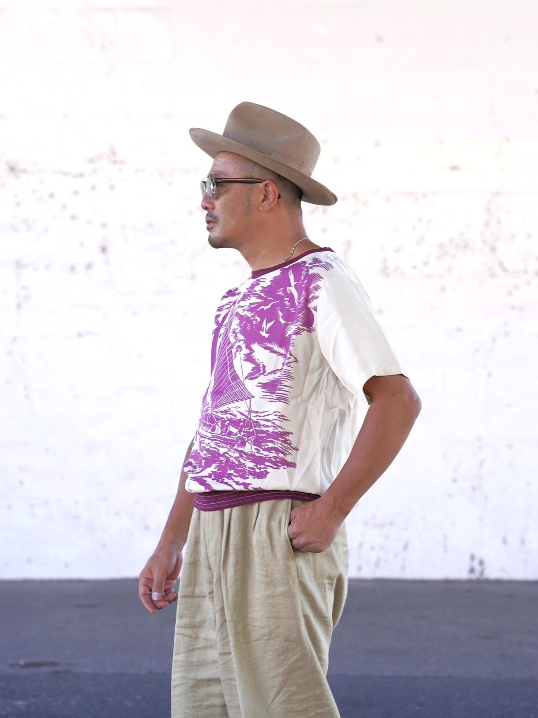 #546 1940s Pullover S/S Shirt