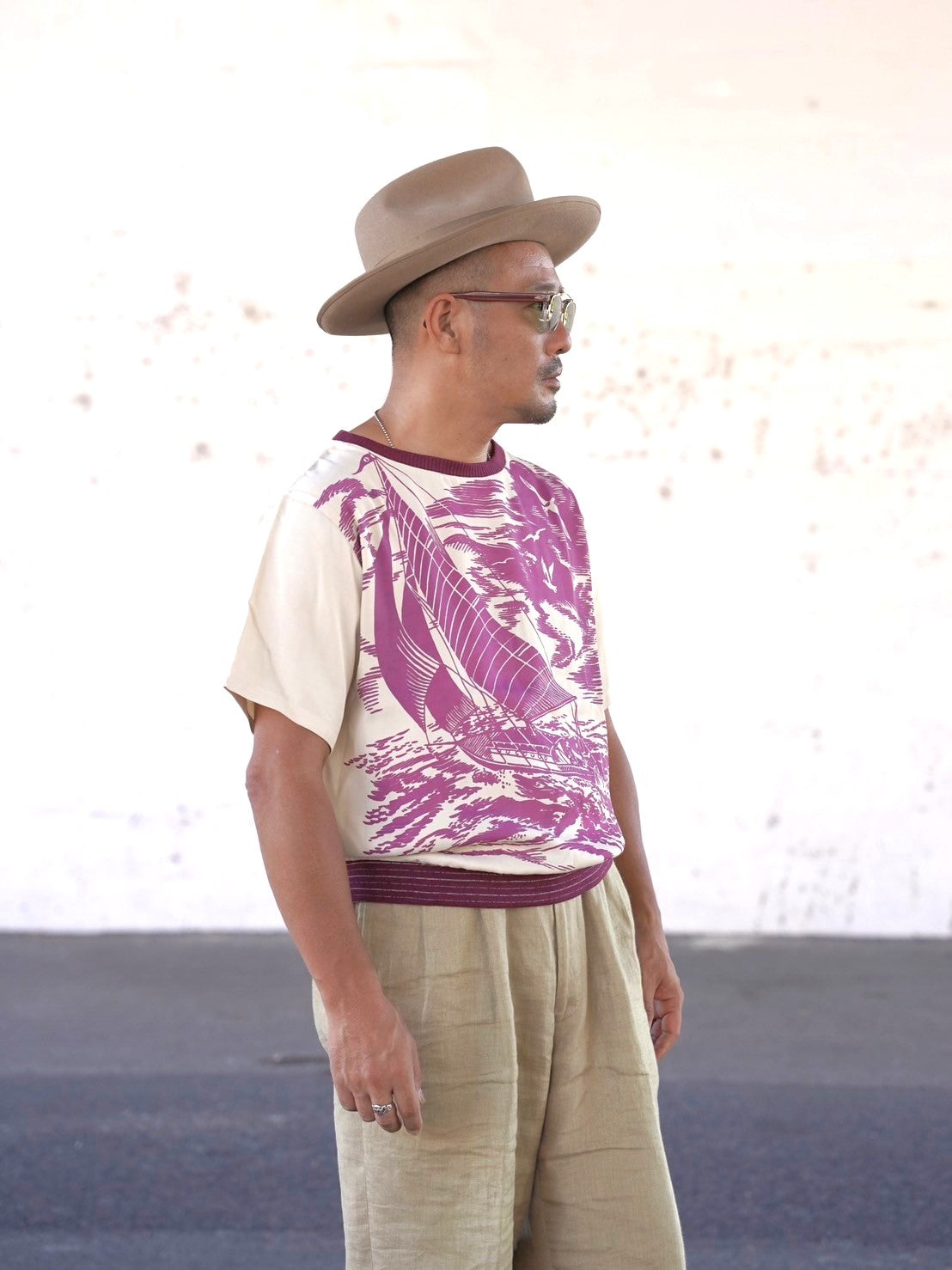 #546 1940s Pullover S/S Shirt