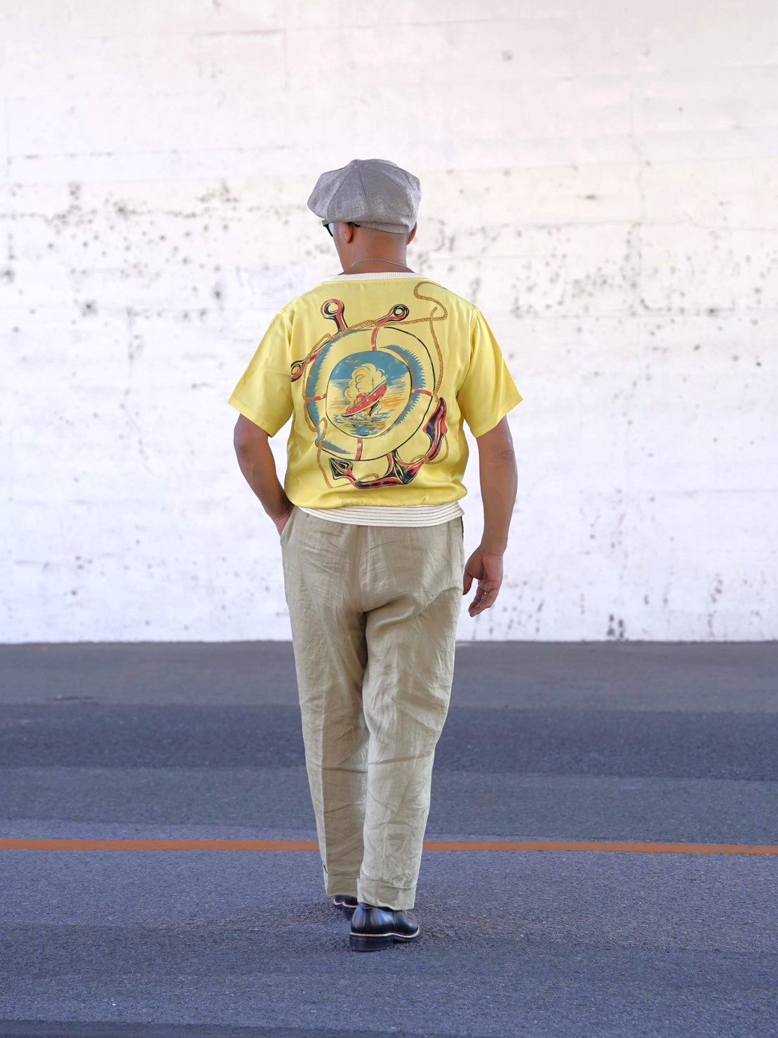 #547 1940s Pullover S/S Shirt