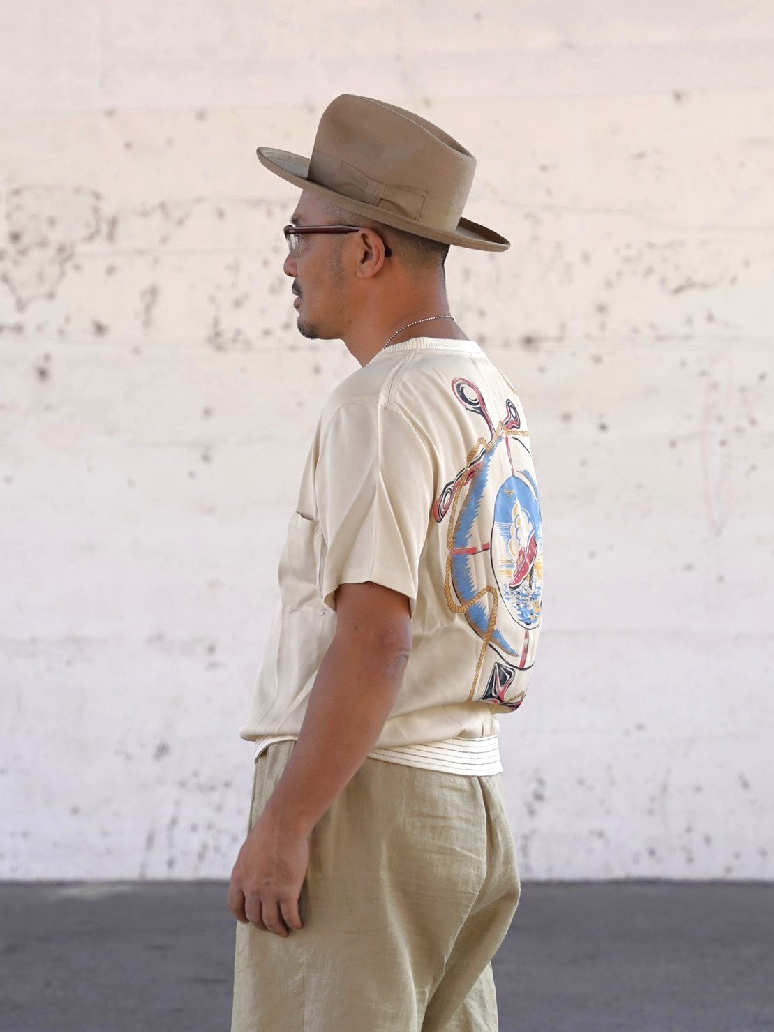 #547 1940s Pullover S/S Shirt