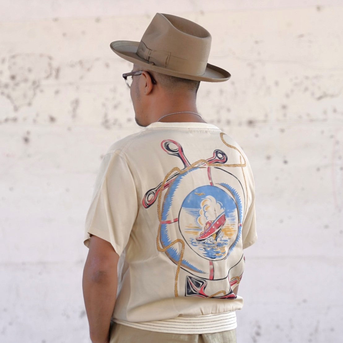 #547 1940s Pullover S/S Shirt