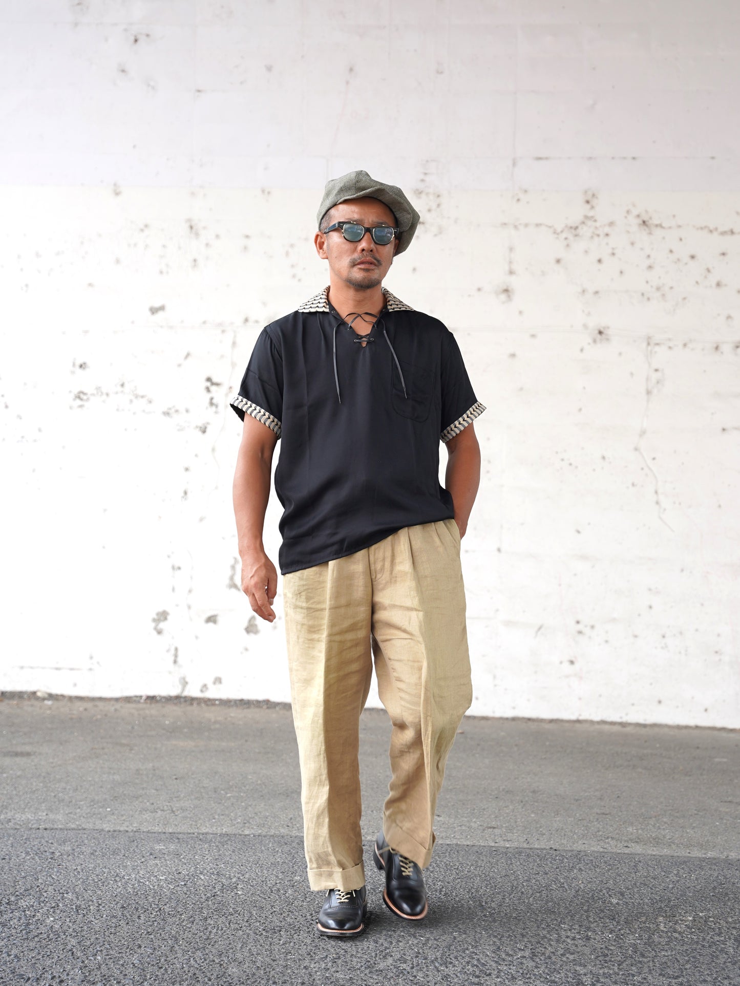 #550 1950s Pullover S/S Shirt