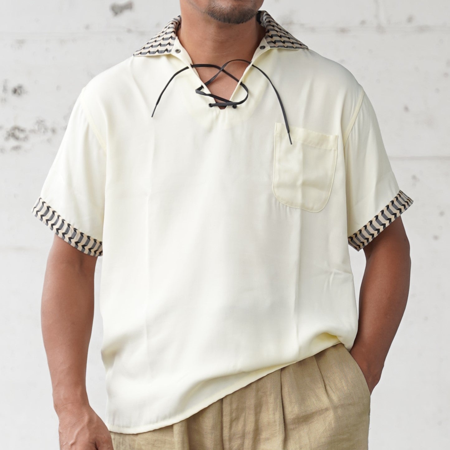 #550 1950s Pullover S/S Shirt