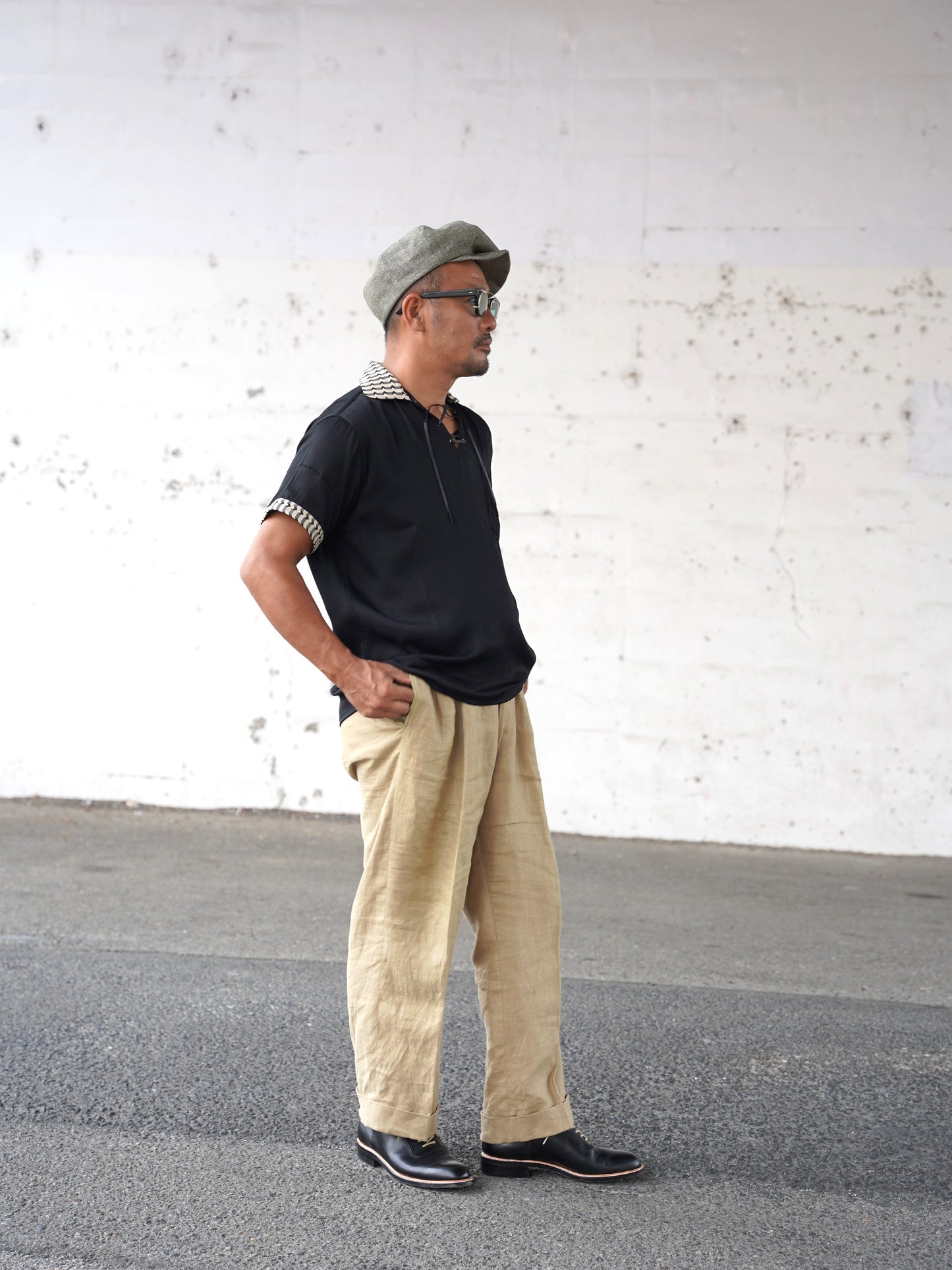 #550 1950s Pullover S/S Shirt