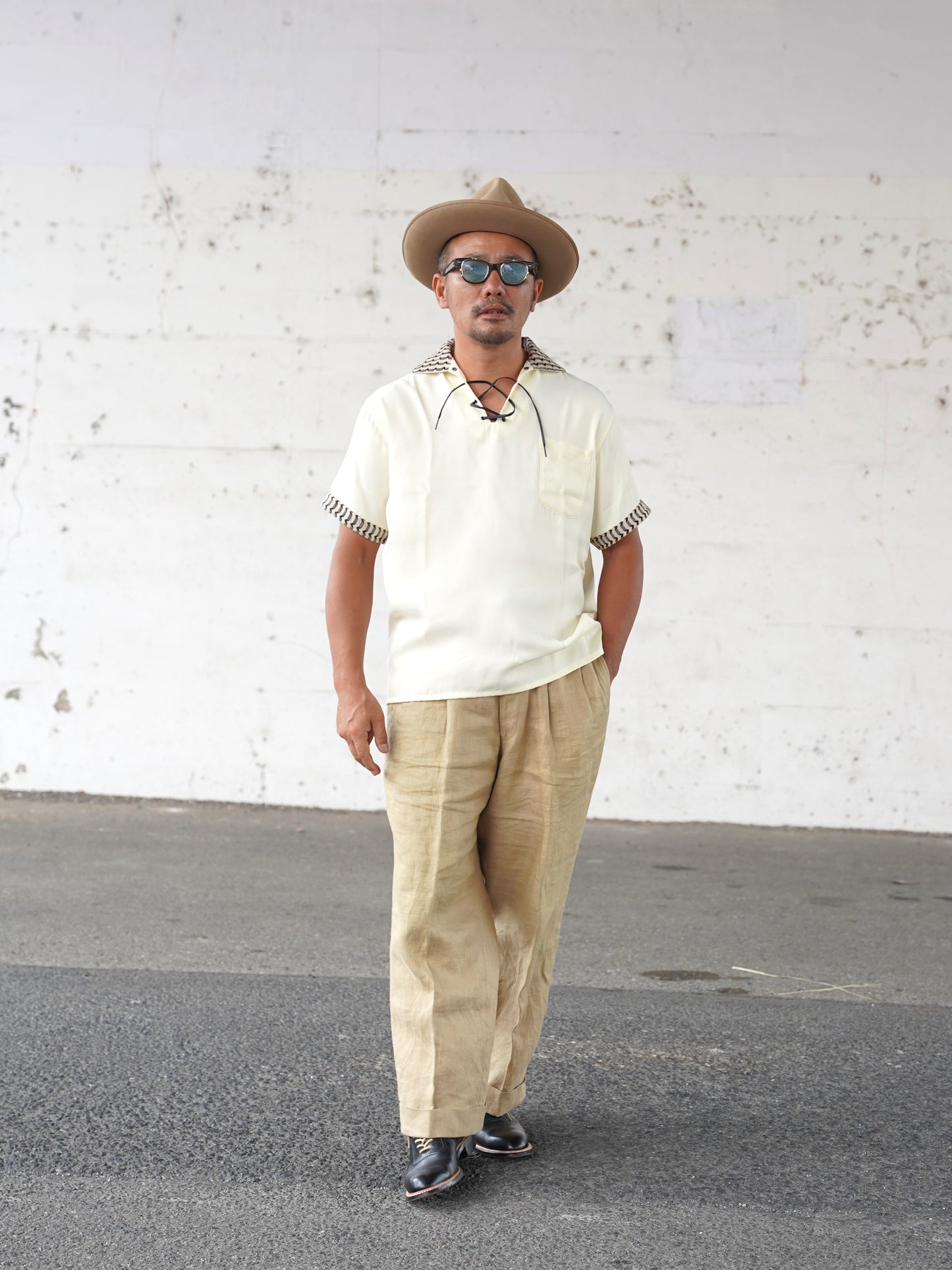 #550 1950s Pullover S/S Shirt