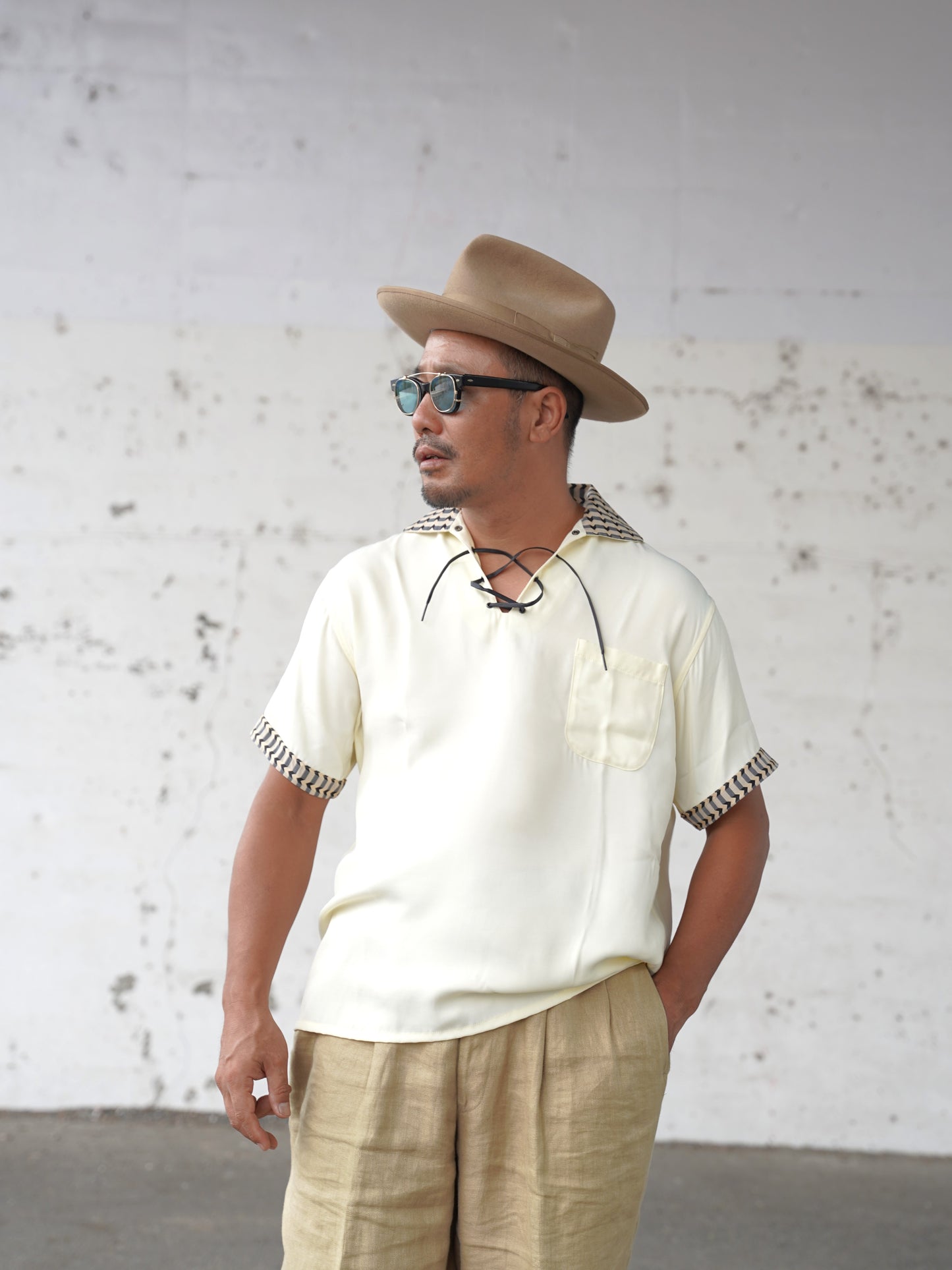 #550 1950s Pullover S/S Shirt