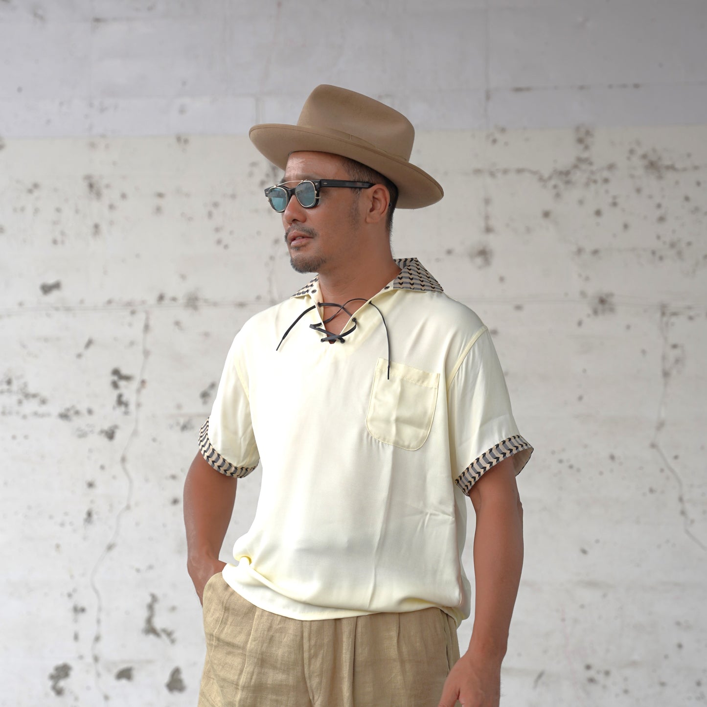 #550 1950s Pullover S/S Shirt