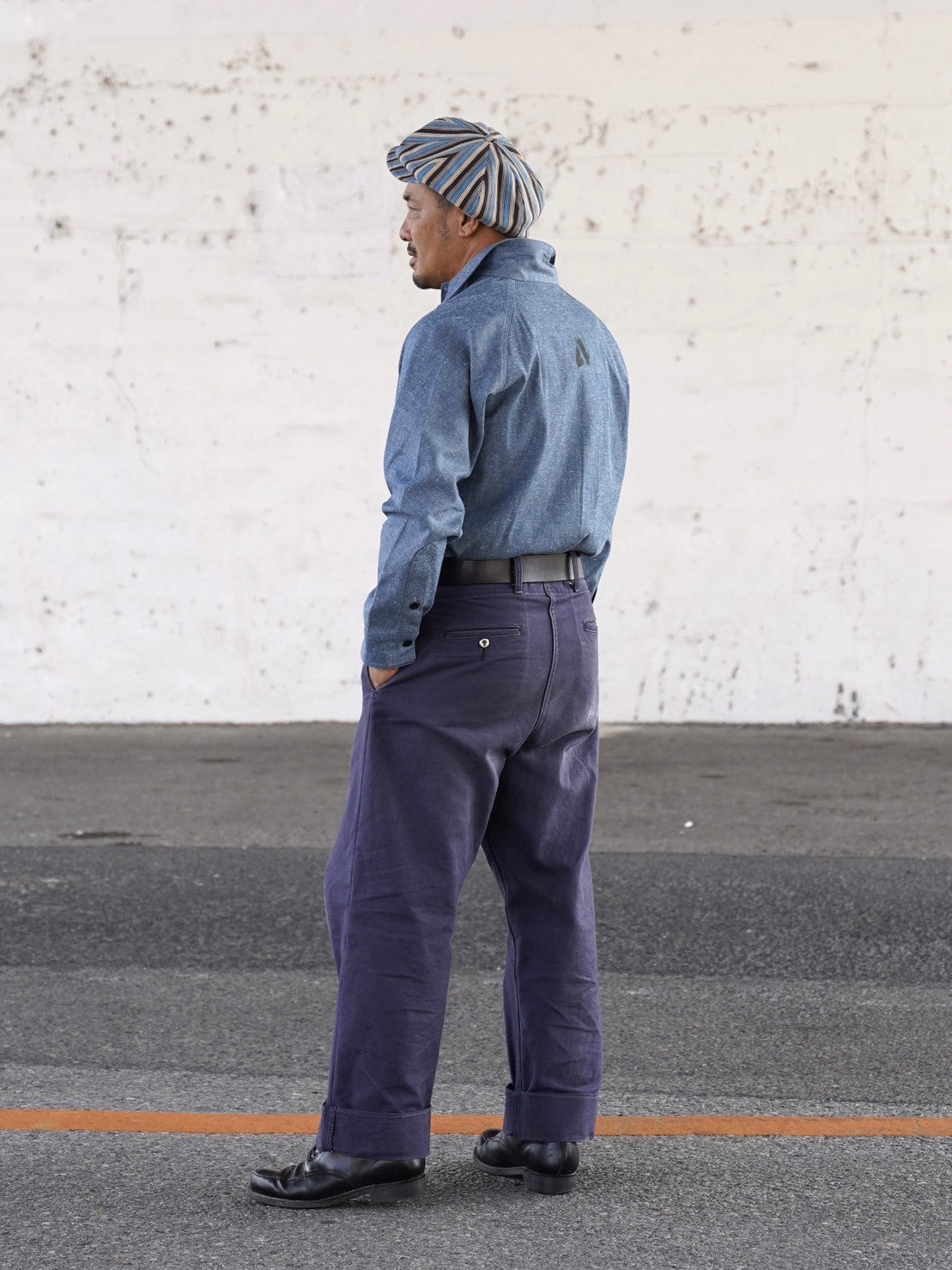 #561 1940s Cotton L/S Shirt