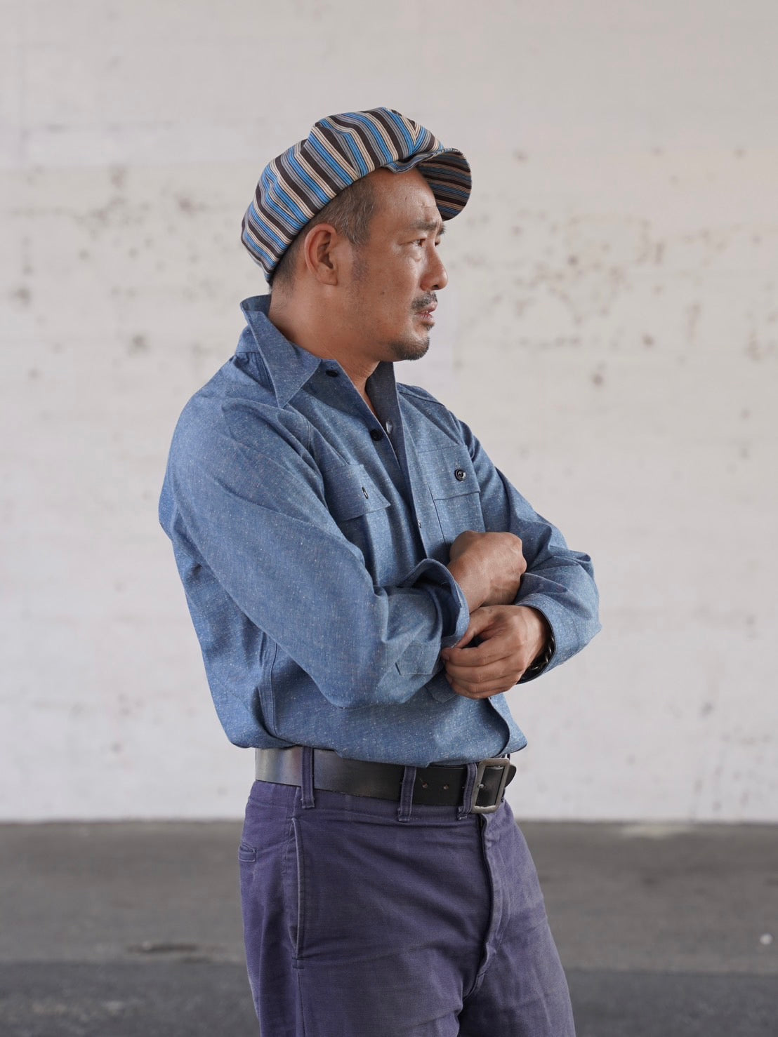 #561 1940s Cotton L/S Shirt