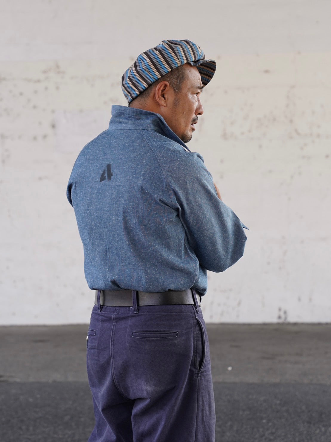 #561 1940s Cotton L/S Shirt