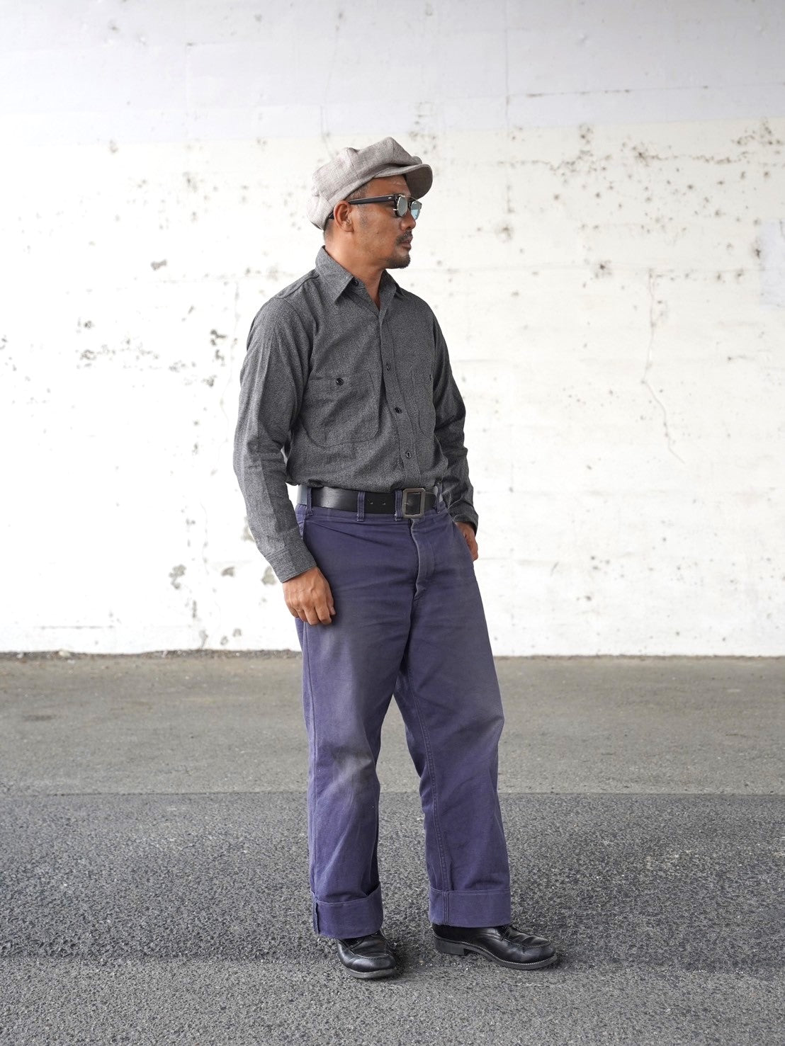 #557 1940s Chambray Shirt