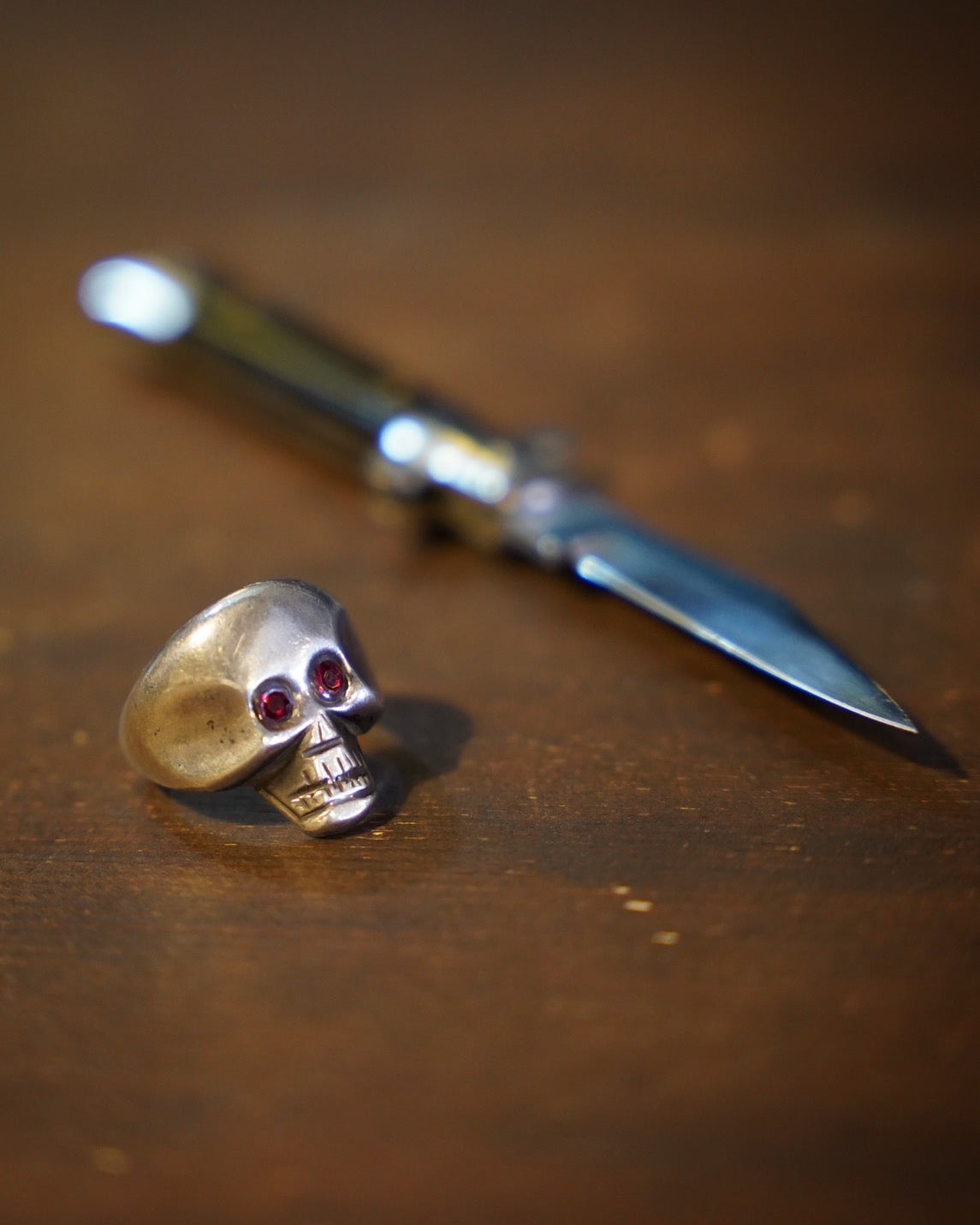 #337 1940 Skull Ring