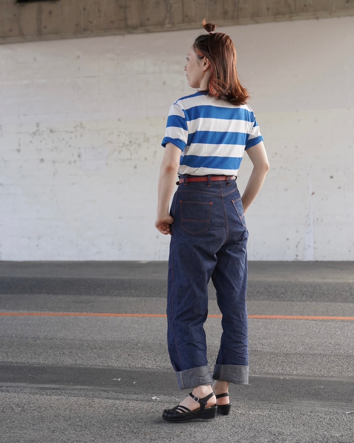 #467【Old Devil Moon】1940s Ranch Pants