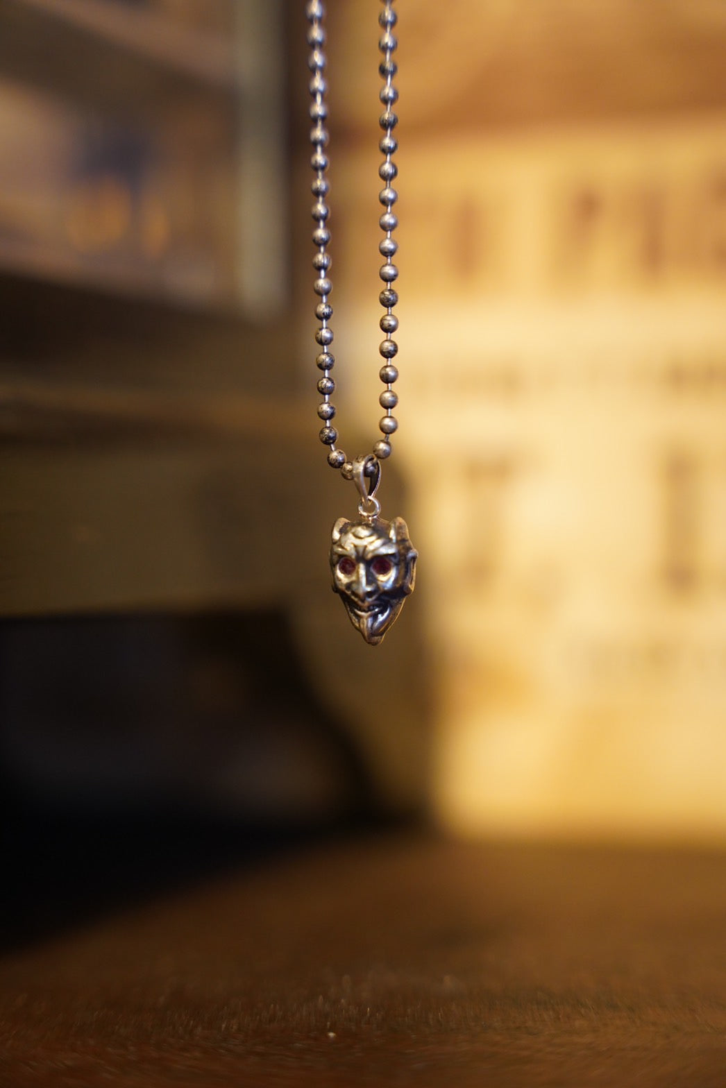 #458 1940 Devil Pendant