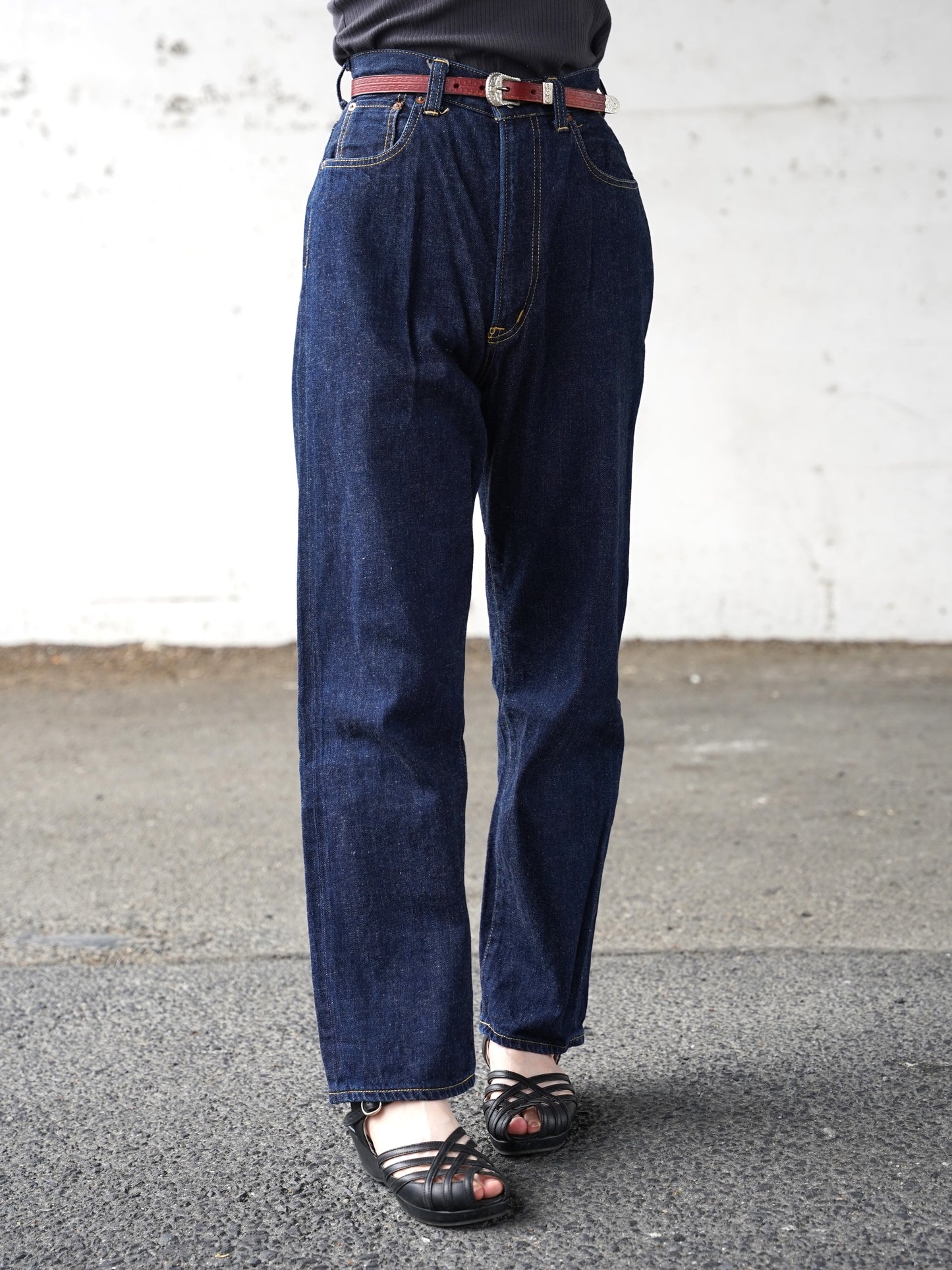 #250701 1950s Ladys Denim Pants【Old Devil Moon】