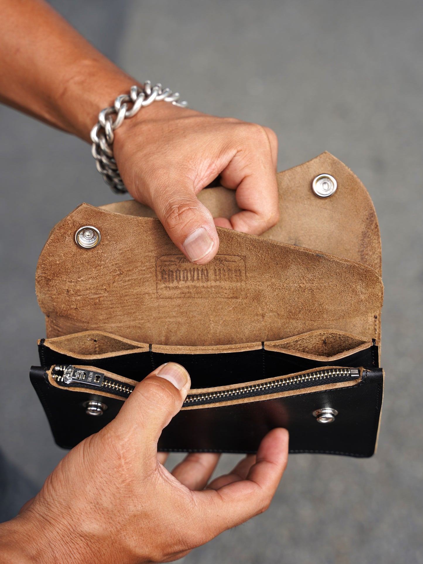 #260503 1950s Tracker Wallet