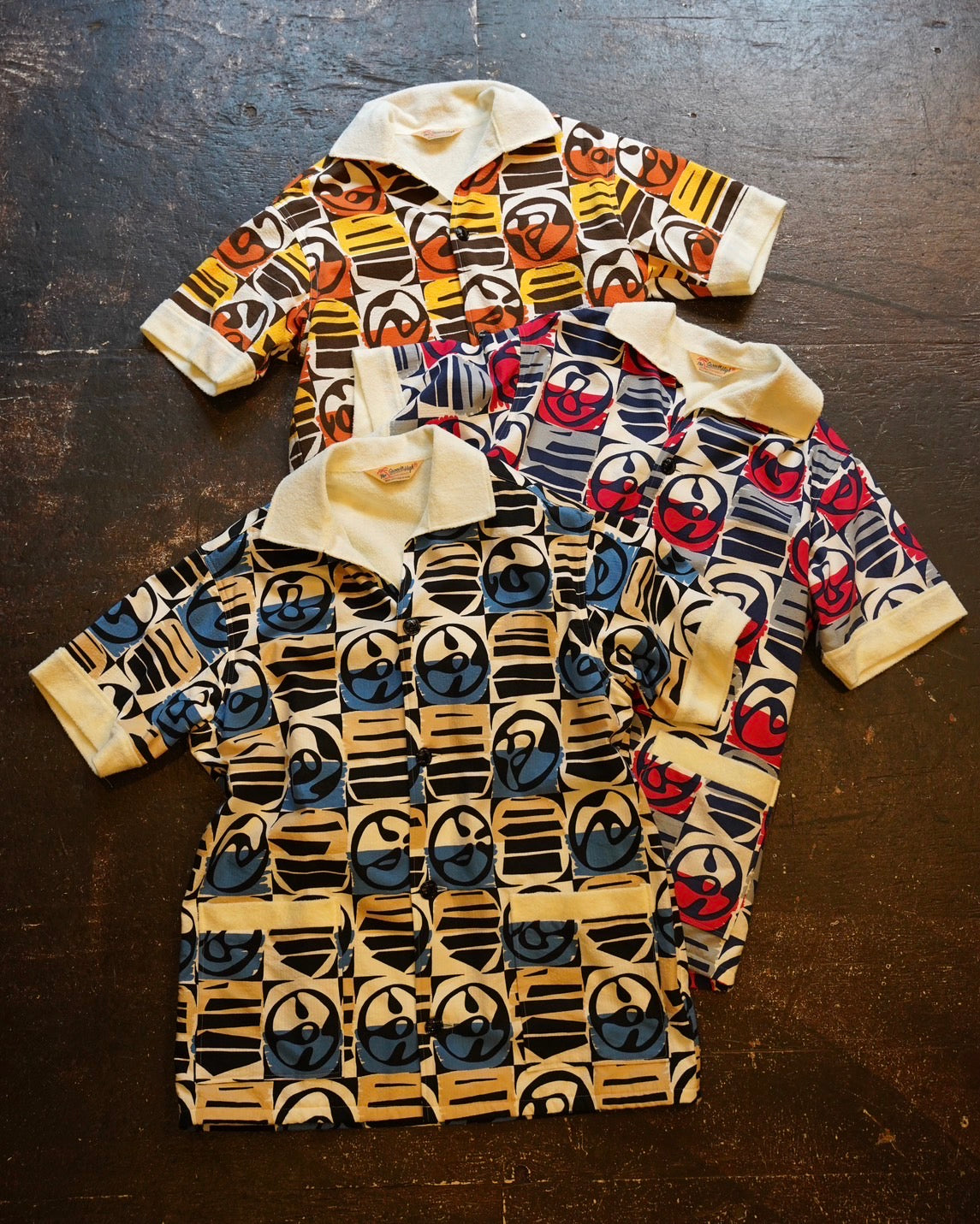 #475 1950s Pile S/S Shirt