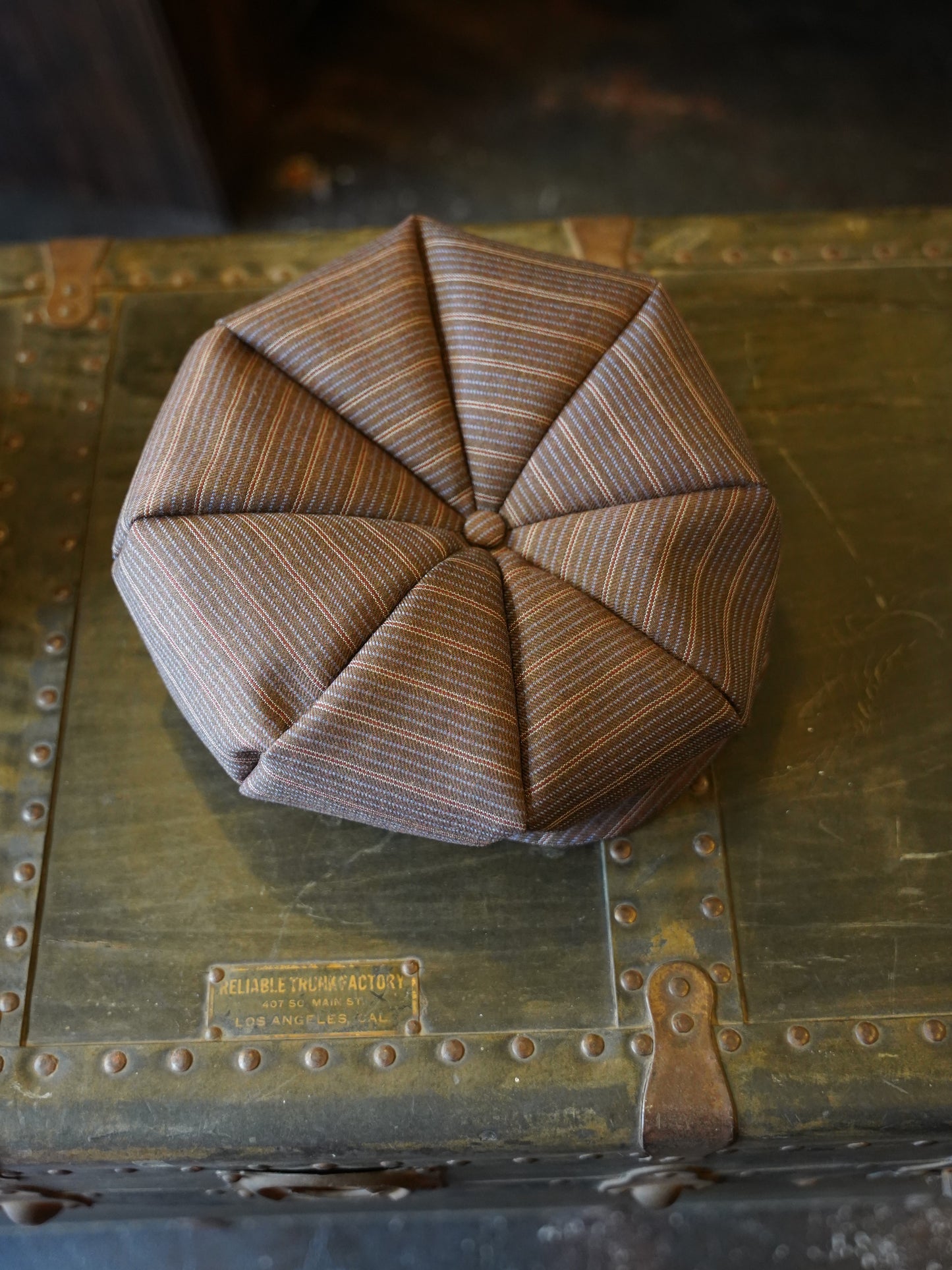 #518 1940 Newsboy Cap / Brown