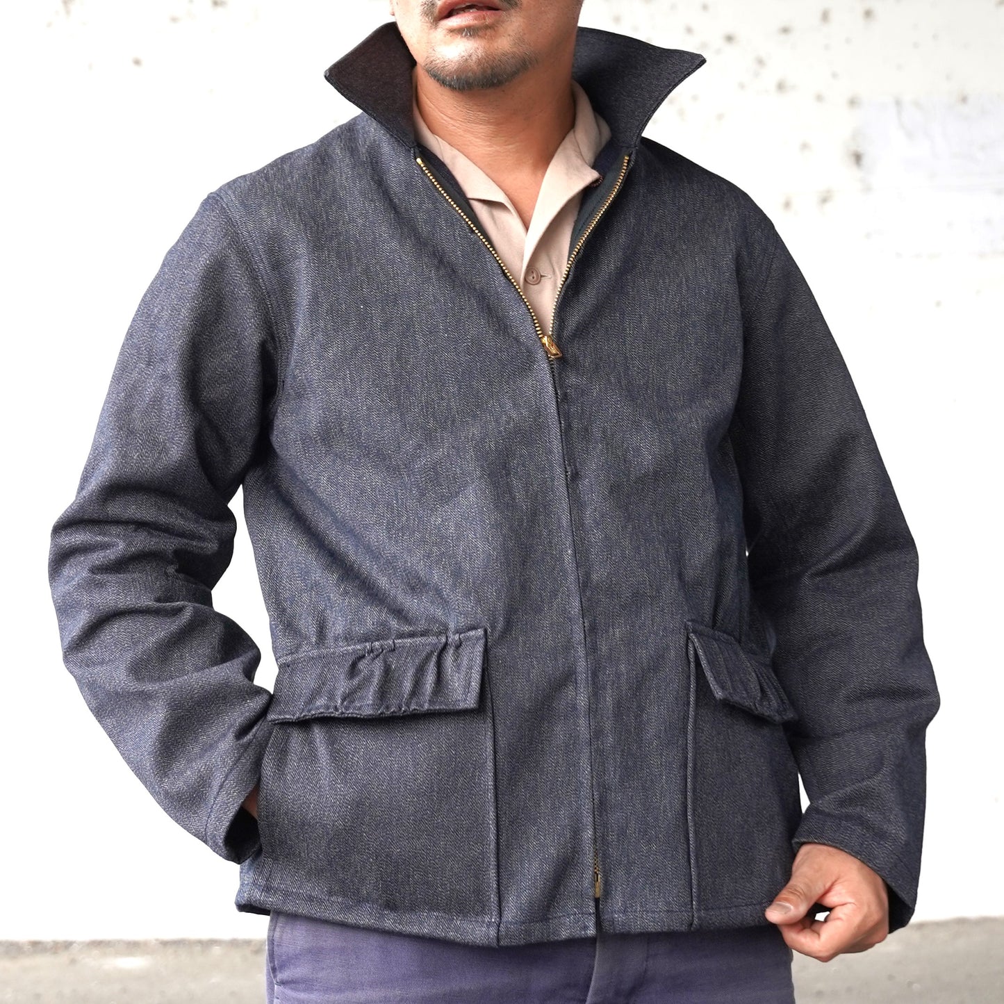 #529 1940 Chambray Jacket