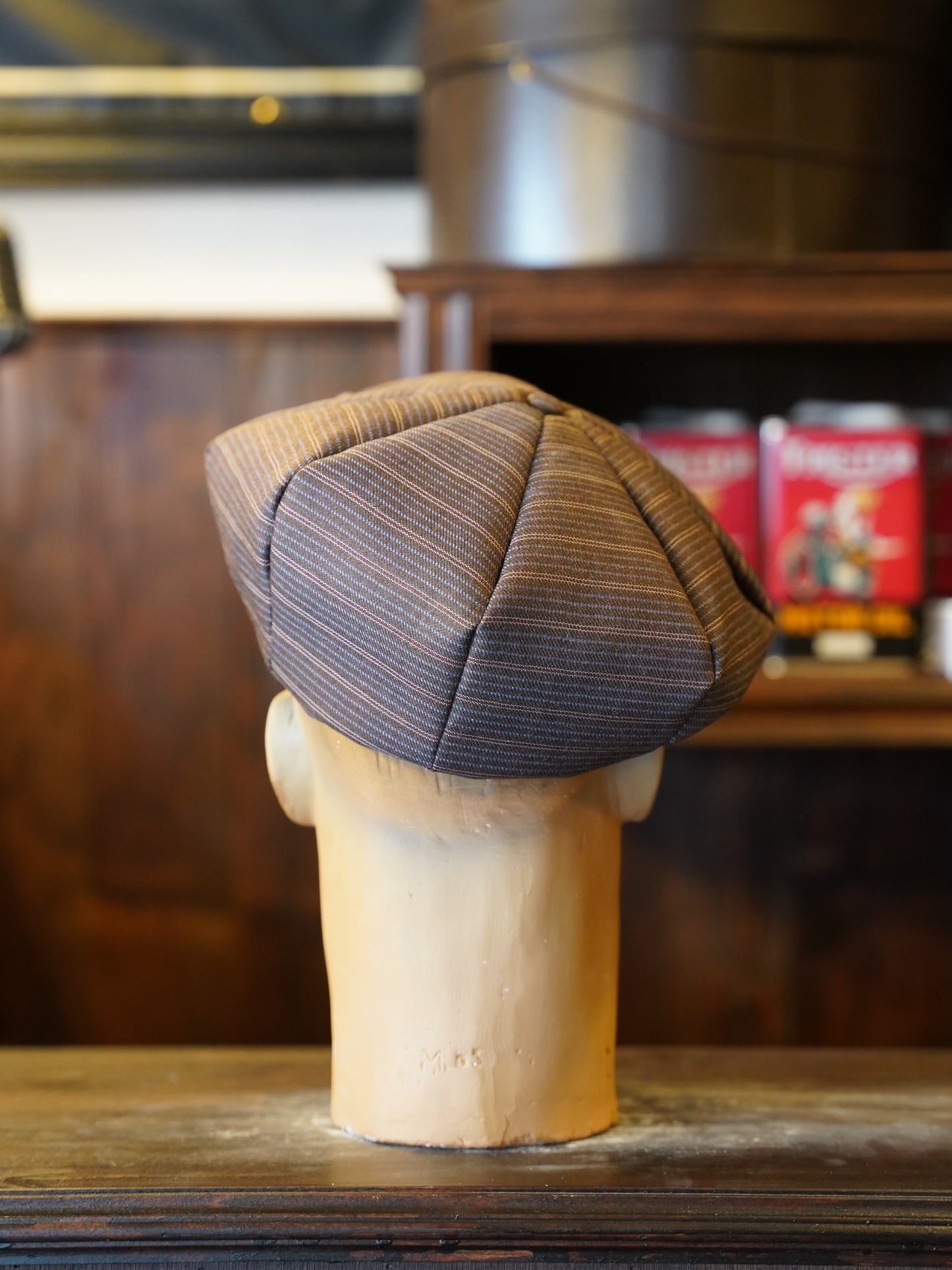 #518 1940 Newsboy Cap / Brown