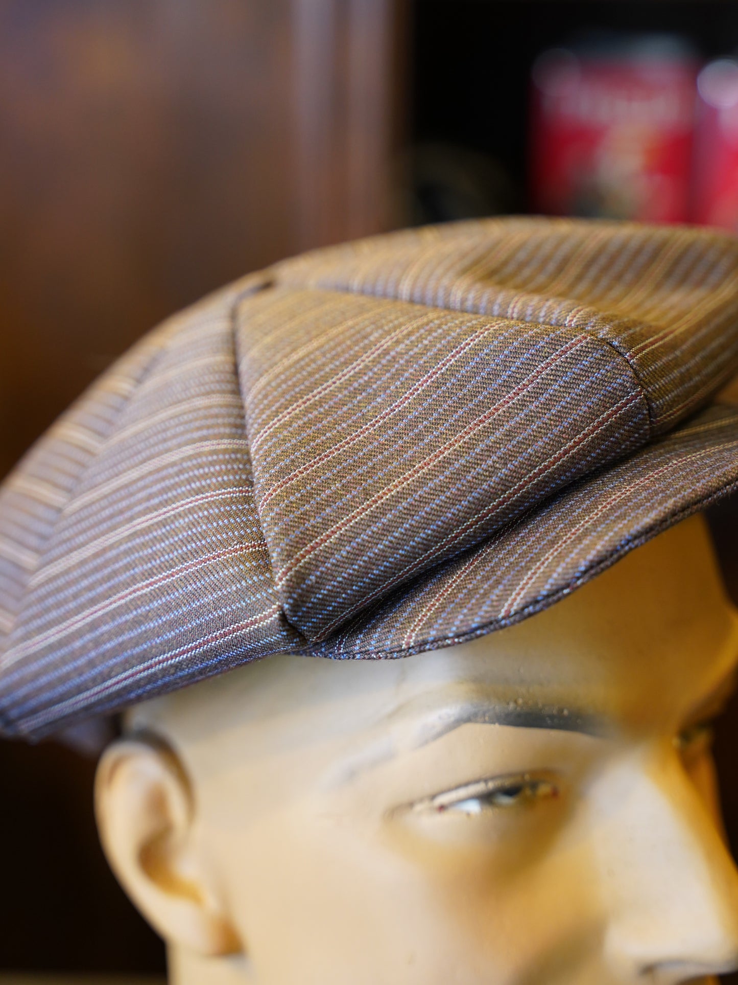 #518 1940 Newsboy Cap / Brown