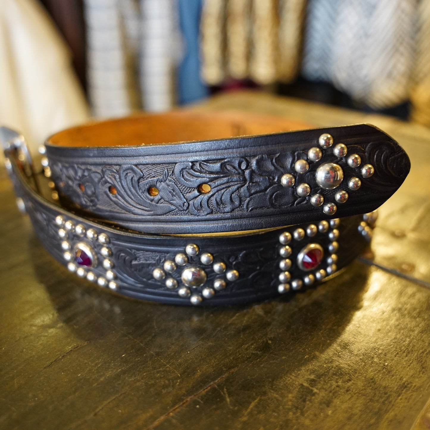 #97 1940 Studded Belt / A