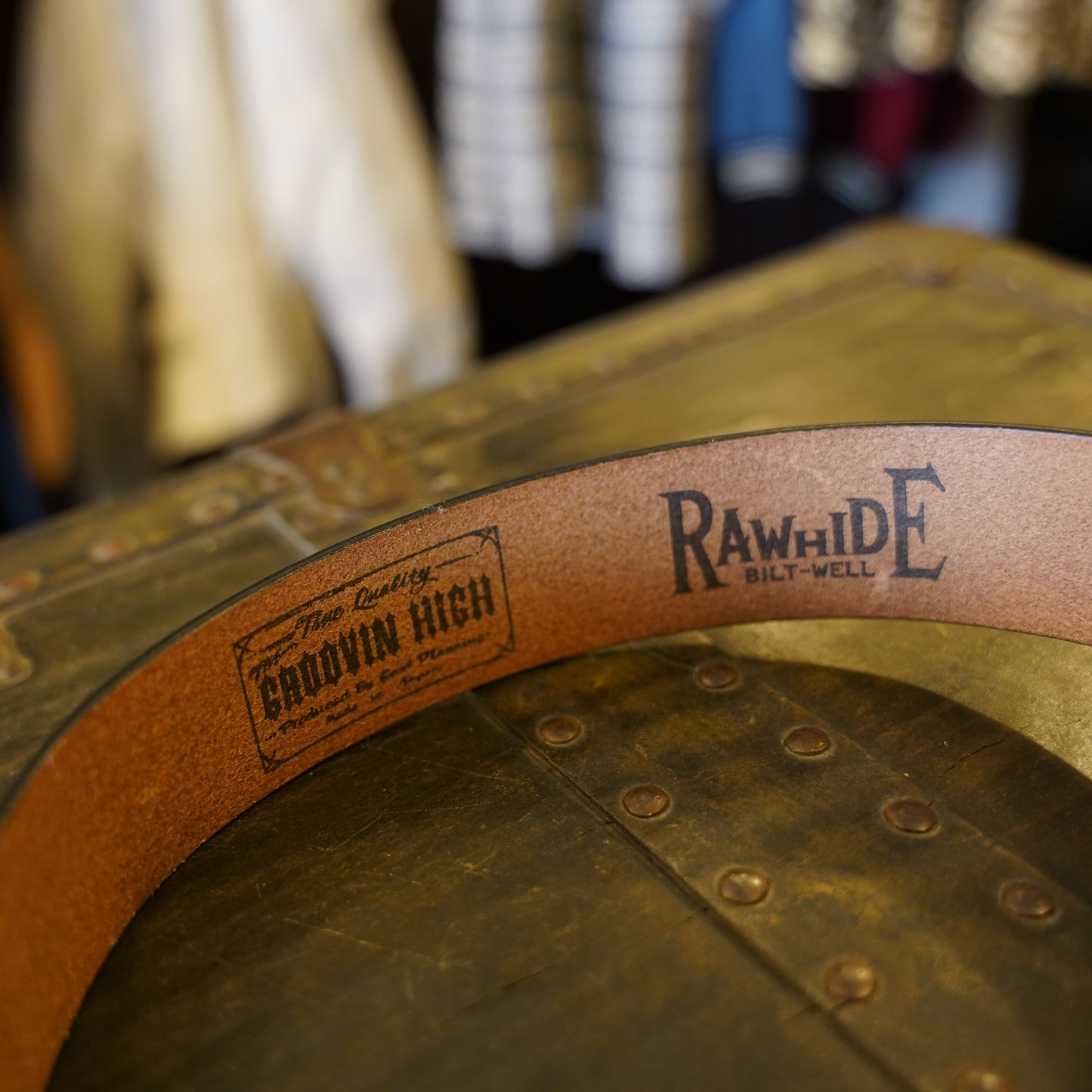 #416 1950 Belt Marlon Brando / Studded