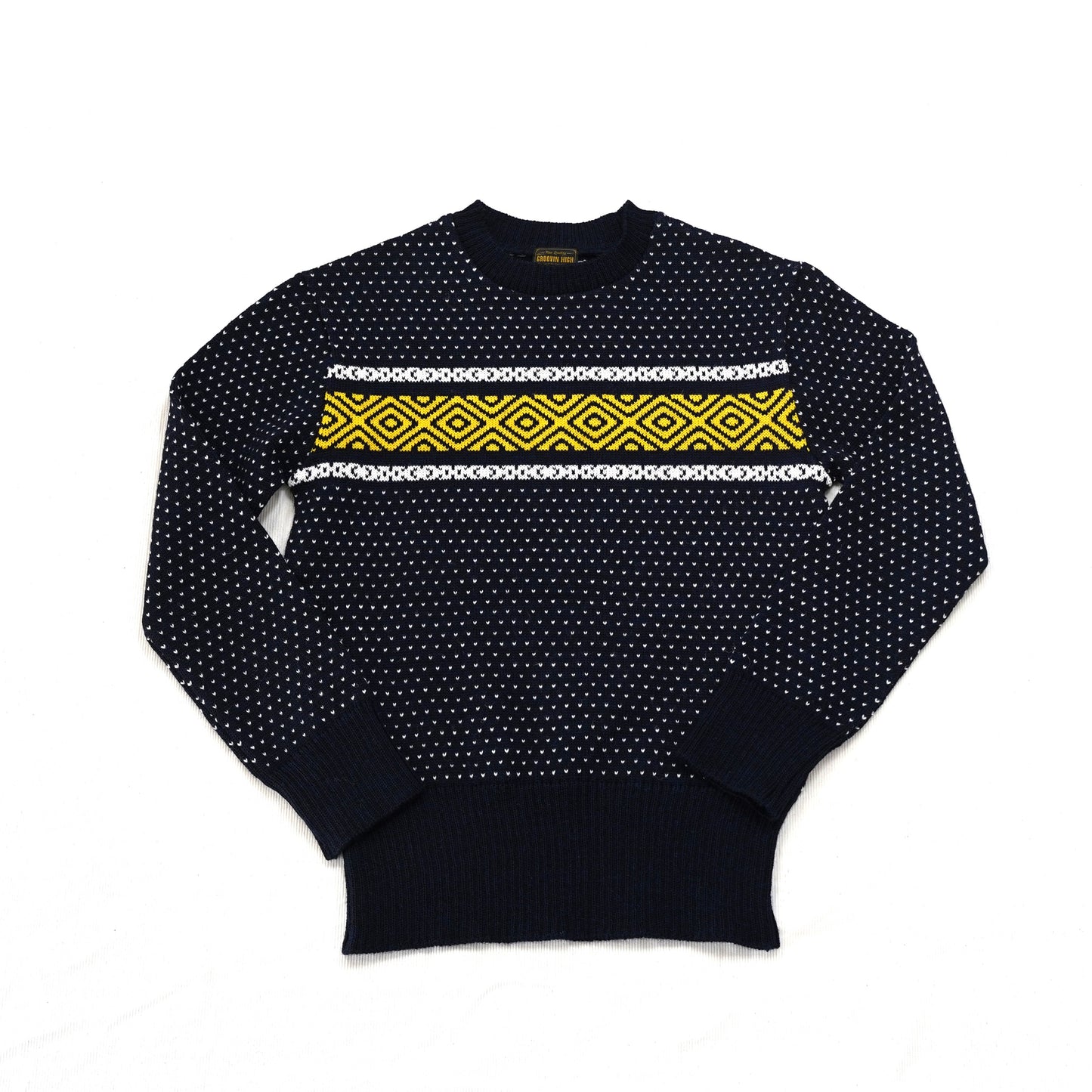 #496 1940 Crew neck Knit