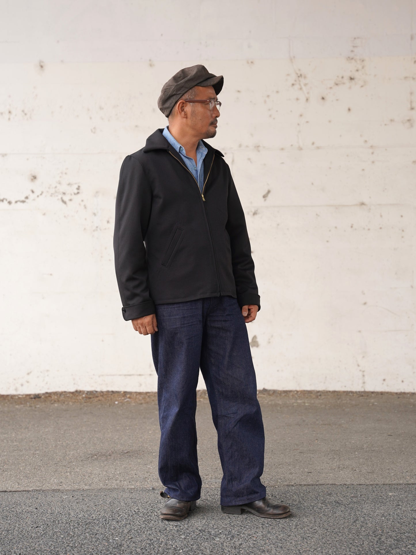 #250423 1940s Zip-up Jacket