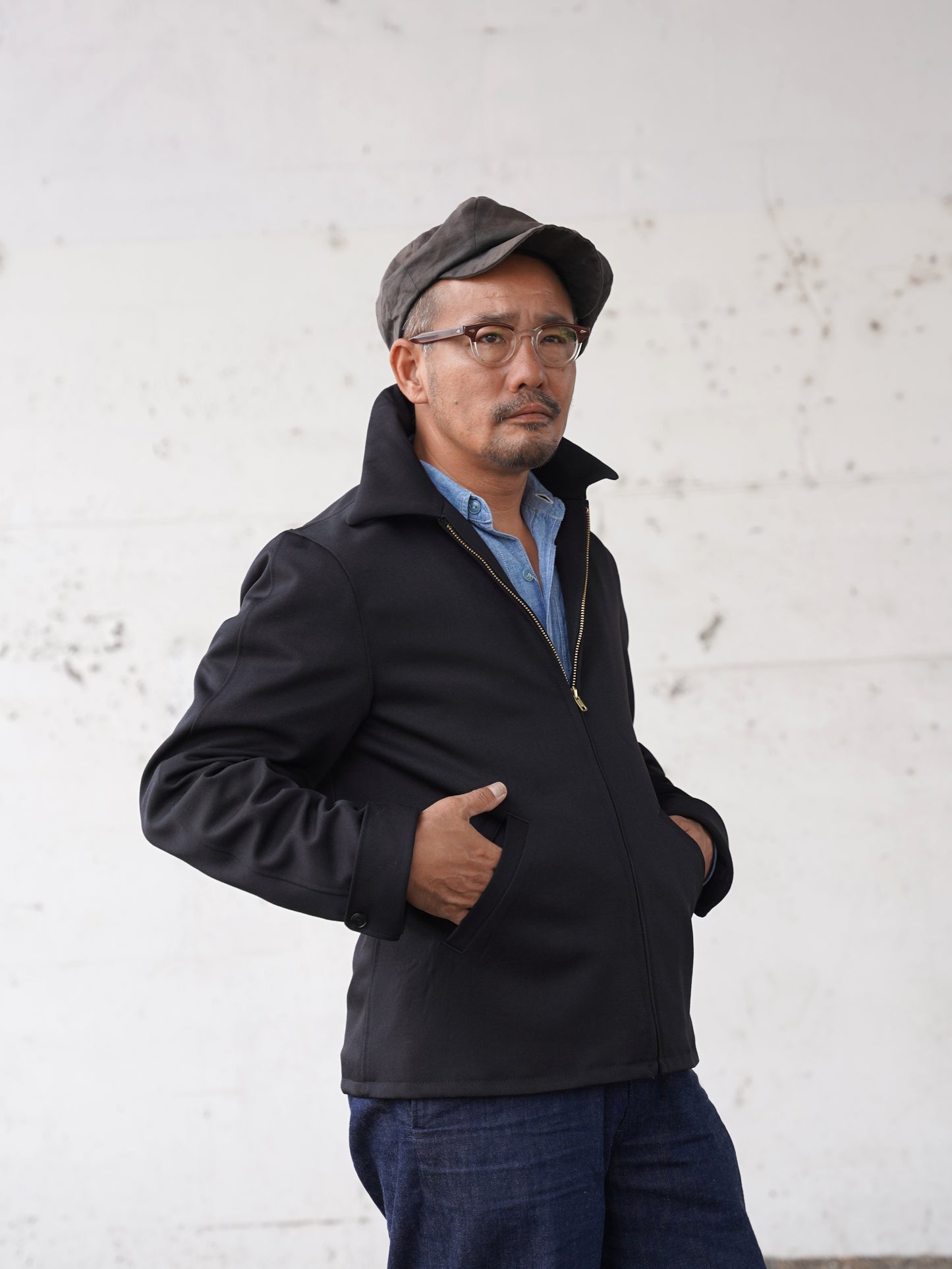 #250423 1940s Zip-up Jacket