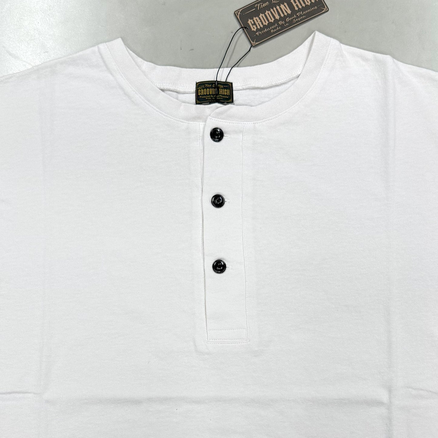 #2002 1950s Henryneck 7/s T-shirt