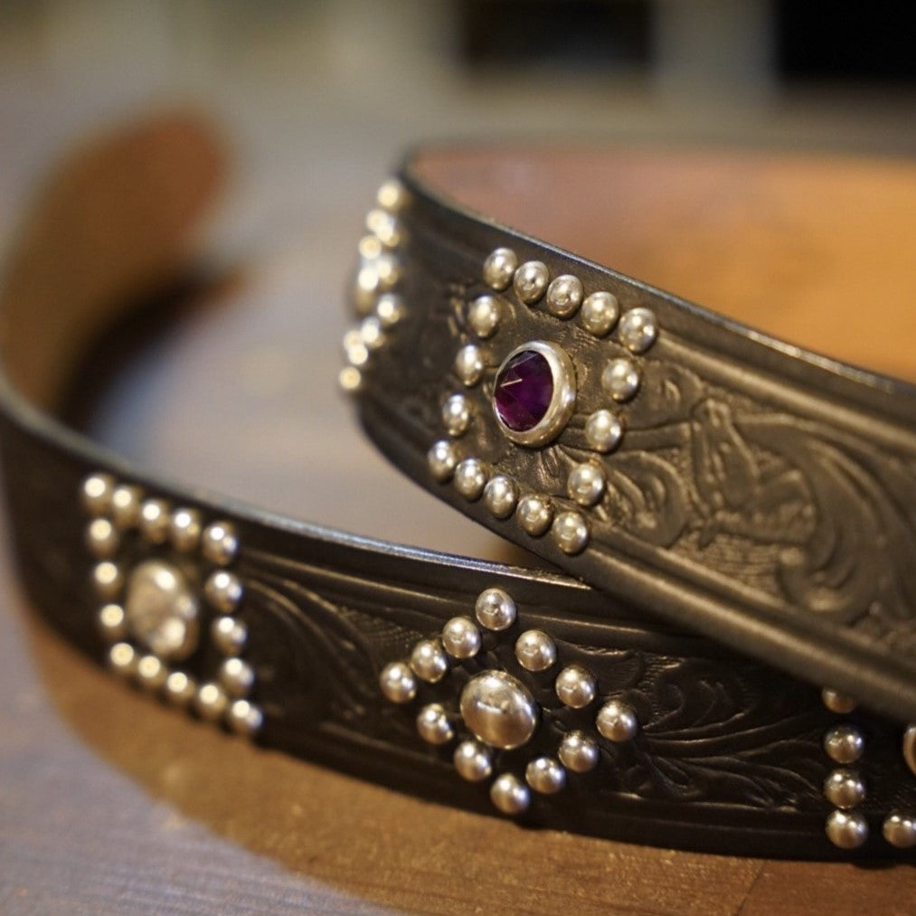 #97 1940 Studded Belt / A