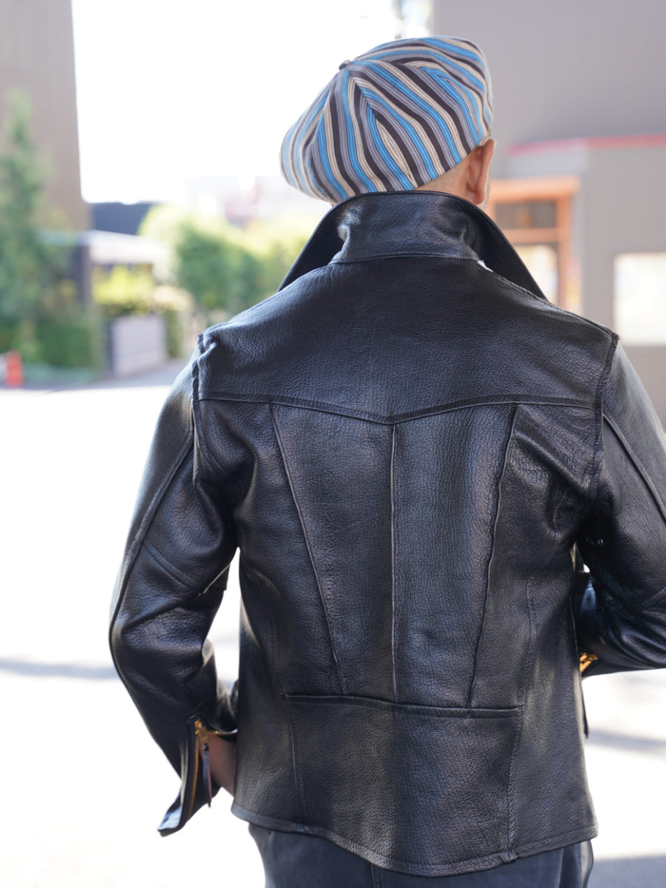 #484 1940 Goat Skin Pullover Jacket
